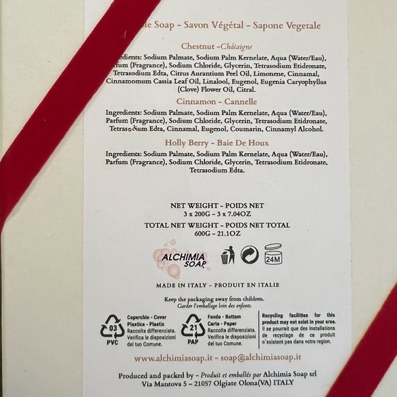 NIB - Vegetable Soap Collection Gift Set - Unisex - Picture 5 of 5